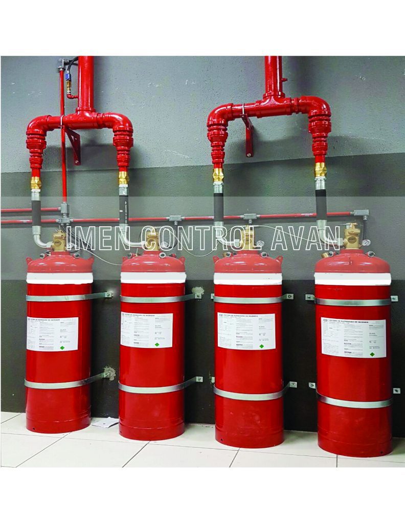 FM200 gas fire extinguishing system